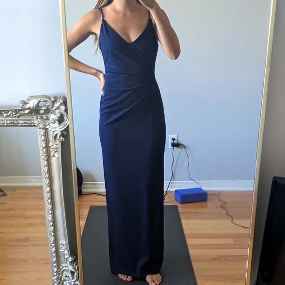 David's Bridal Dresses & Skirts - Navy Blue Bridesmaid Dress